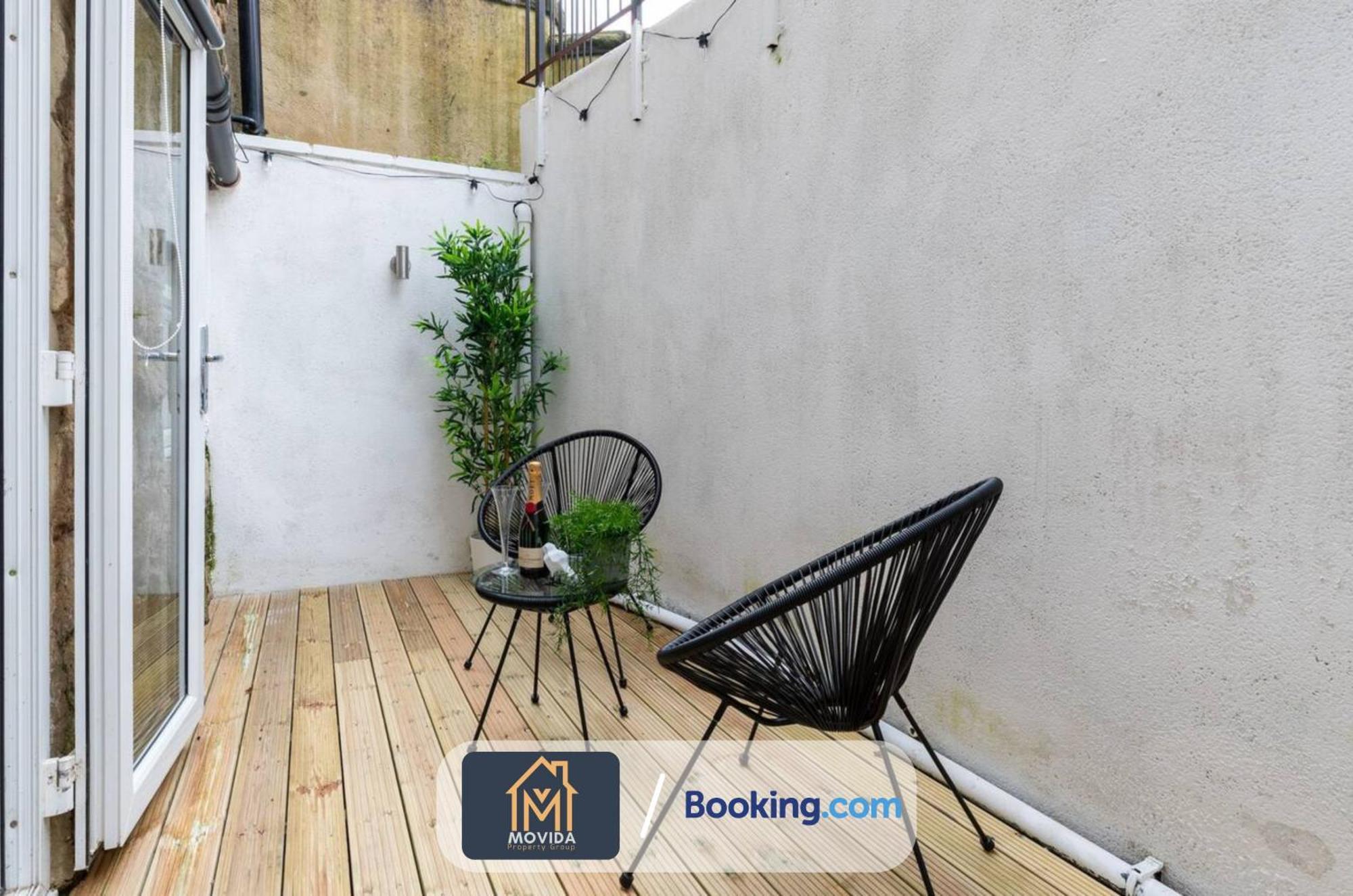 Stylish Two Bed Town Centre Apartment By Movida Property Group Short Lets & Serviced Accommodation With Parking Гаррогейт Екстер'єр фото