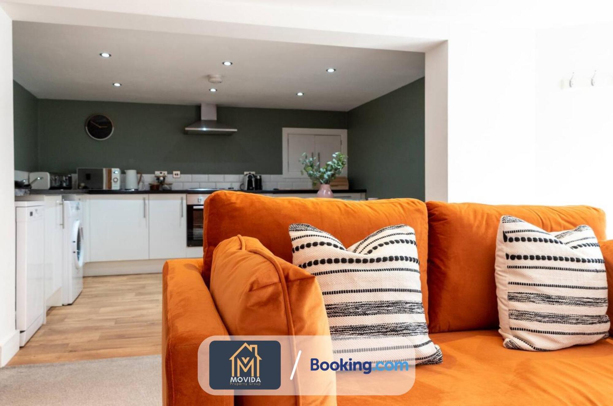 Stylish Two Bed Town Centre Apartment By Movida Property Group Short Lets & Serviced Accommodation With Parking Гаррогейт Екстер'єр фото
