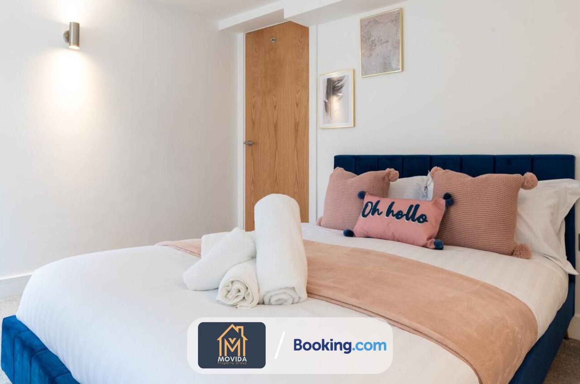Stylish Two Bed Town Centre Apartment By Movida Property Group Short Lets & Serviced Accommodation With Parking Гаррогейт Екстер'єр фото