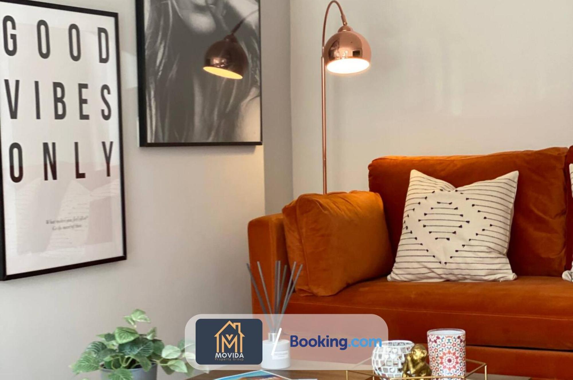 Stylish Two Bed Town Centre Apartment By Movida Property Group Short Lets & Serviced Accommodation With Parking Гаррогейт Екстер'єр фото